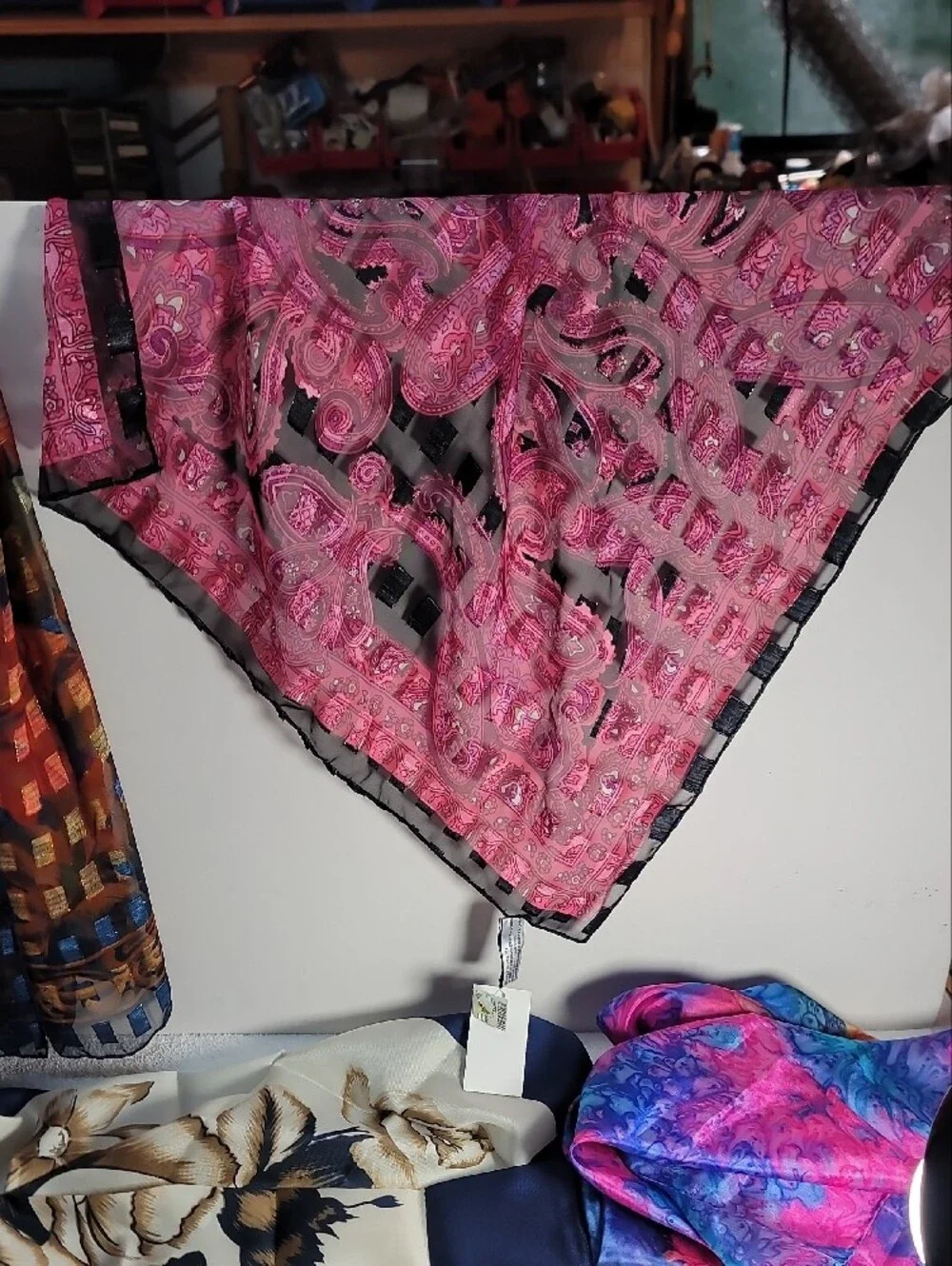 7 Women's Fashion Scarves - Mixed Color Collection - NWT & NWOT